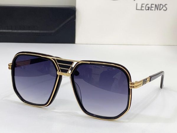 

realfine 5a eyewear carzal legends mod.666 luxury designer sunglasses for man woman with glasses cloth box, White;black