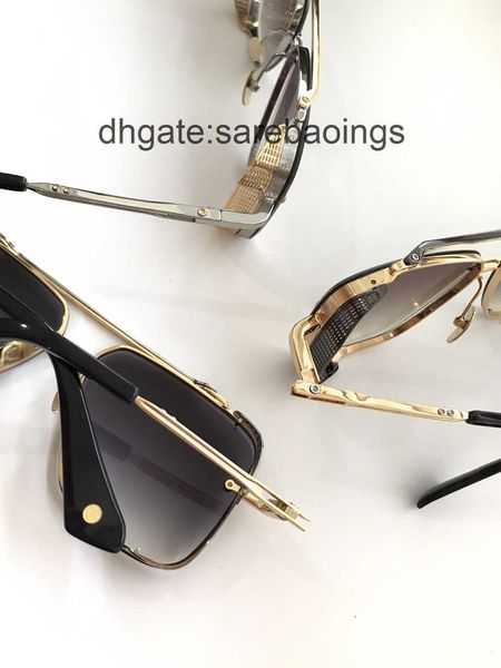 

designer sunglass luxury brand original a dita mach six limited edition sunglasses mens designer classic retro womens eyeg 3p06, White;black