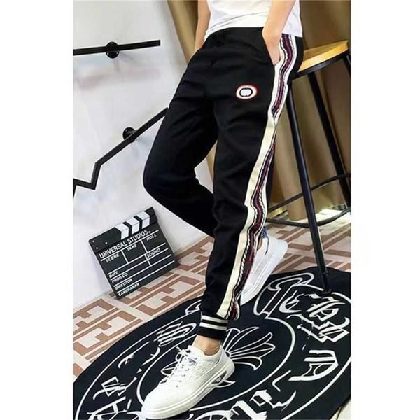 

new mens pants designer pants trousers luxury letter-printed pure cotton breathable fashion street couple clothing s-xxxl tzz1, Black