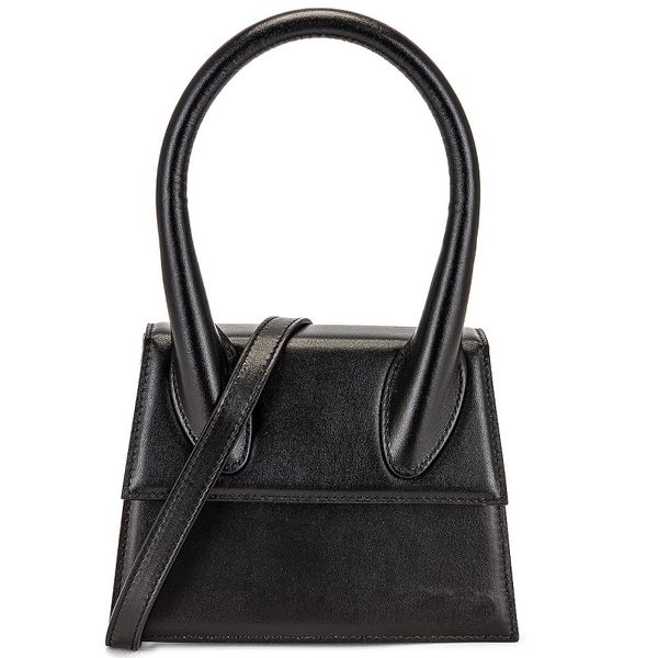 

fashion crossbody versatile women's bag solid leather metal logo design mini 18cm handbag