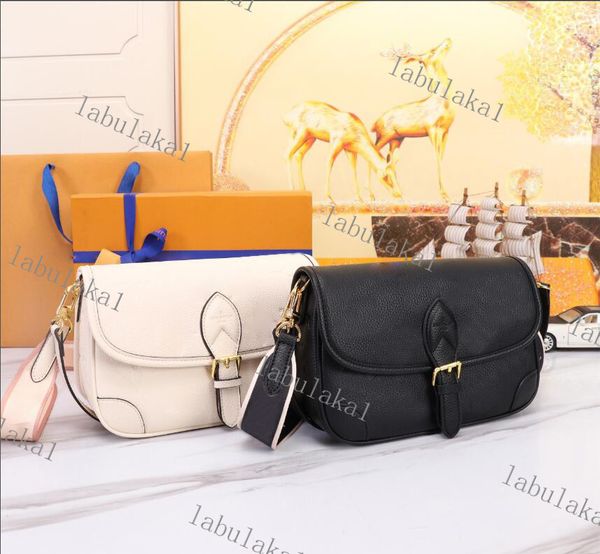 

m46386 m46388 shoulder bags empreinte messenger women genuine leather designer purse crossbody handbag luggage jacquard crossbody bag baguet