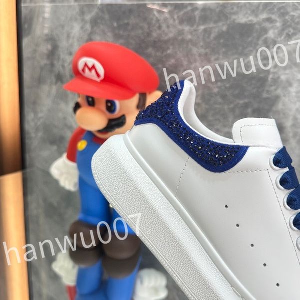 

luxury leather casual shoe designer loafer sneakers for men and women fashion leather vintage glitter flat shoe xsd221117, Black