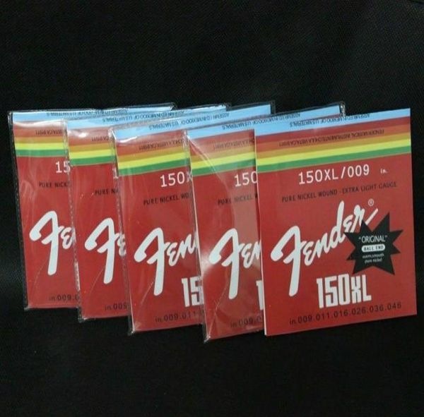 

5 sets 150xl 009046 nickel wound extra light steel electric fender guitar strings2486894