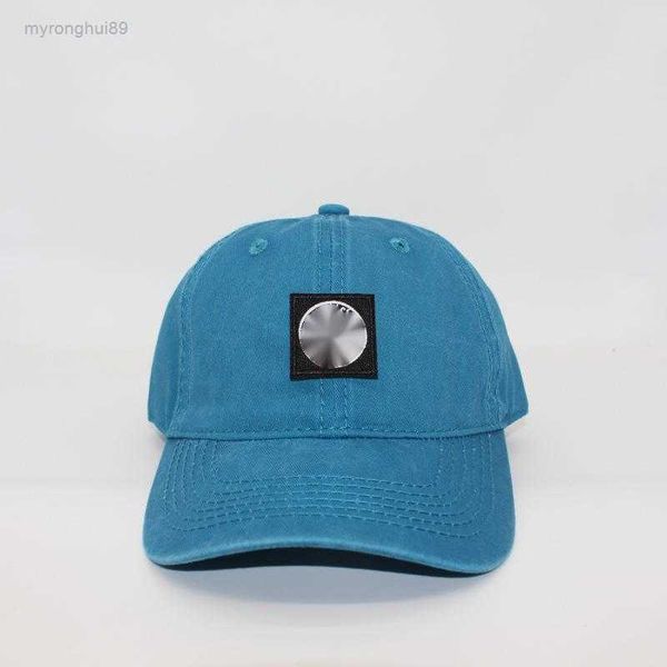 

soft washable cotton breathable baseball cap and fashionable khc6, Blue;gray