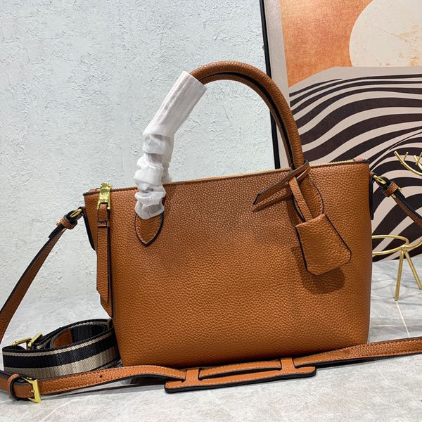 

cowhide shoulder bag handbags purse large capacity shopping tote bags metal hardware zipper closure interior zipper pocket removable wide we