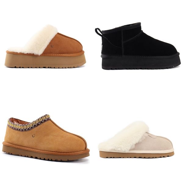 

winter classic ultra mini snow boots tazz slippers australia chestnut tasman slipper warm low medium boot warm booties eur 34-42, Black