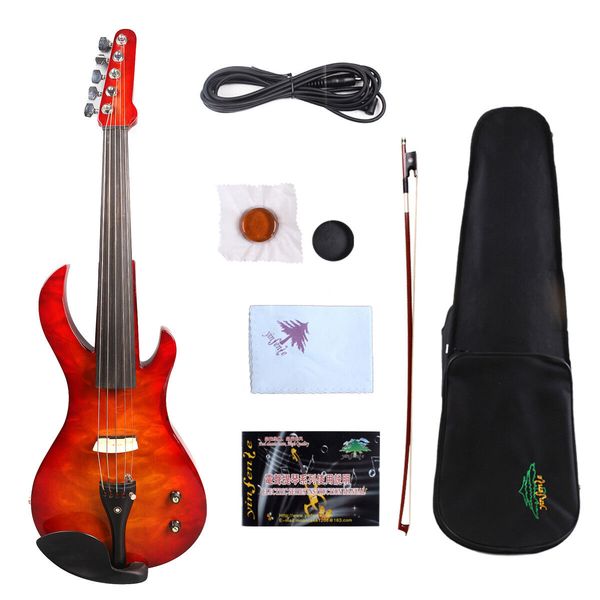 

yinfente 5string 16inch electric silent viola handmade case+bow #el20
