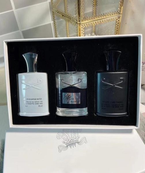 

man perfume set 30ml3 pieces fragrances suit classical men spray aventus silver mountain water green irish tweed fast postage4567654