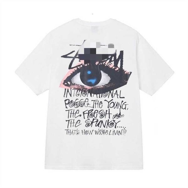 

men's t-shirts stussys polos tees t shirts new plus size mens shirt summer fashion dice print short sleeve casual breathable brand 199, White;black