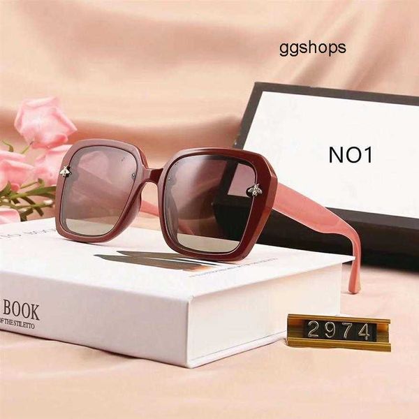 

high gole 5 ggly box235h sunglasses summer glasses style uv400 little color option bee quality with sunglasses fashion, White;black