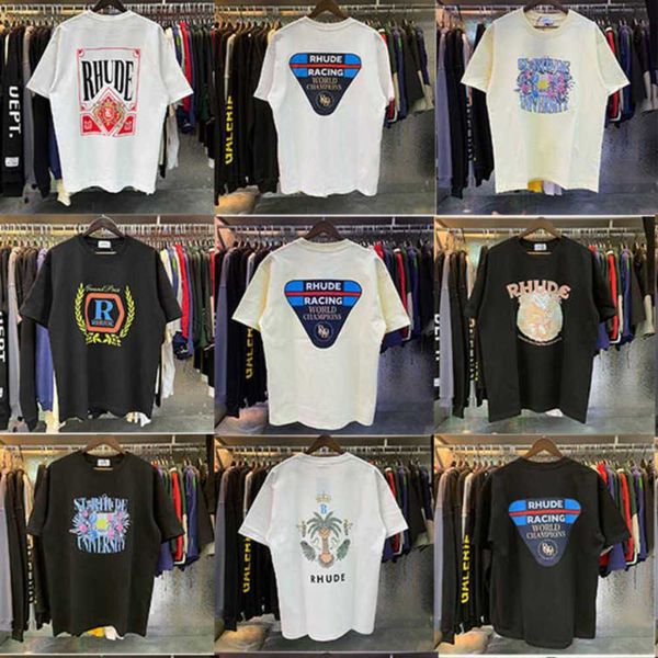 

high street trendy tees mens designer clothing fashion hip hop tshirts brand trend summer casual teens t-shirt loose streetwear, White;black