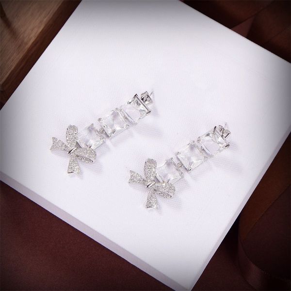 

luxury brand designer letter geometry famous rhinestone pearl earring style stud mudfuj ushmlay, Golden;silver