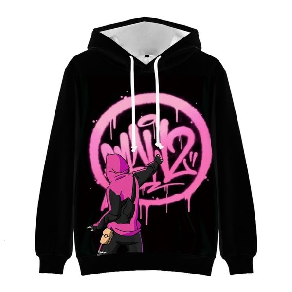 

mens hoodies sweatshirts lit killah hoodie3d trendy print allmatch harajuku hoodie menclothes 230706, Black