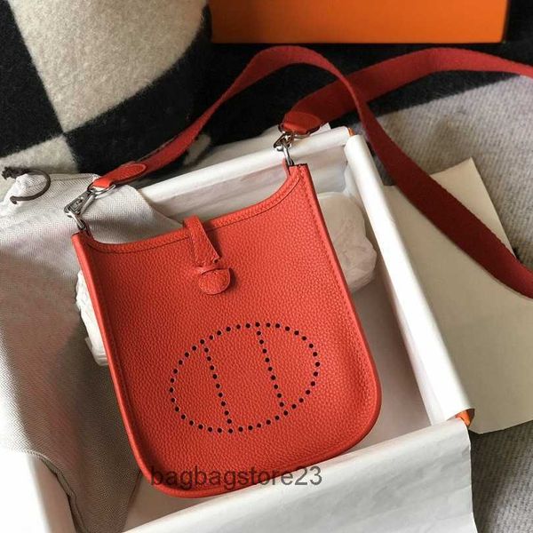 

original cowhide bag out classic h versatile purse evelyns letter tote bags hollow small street litchi casual pattern one shoulder crossbody