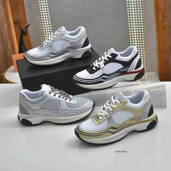 

designer sneakers men women casual shoe vintage suede leather trainers luxury all-match stylist sneaker patchwork leisure shoe lace-up print, Black