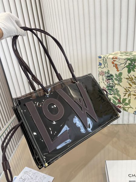 

jelly bag clear bag designer tote loewees hobo summer bag women whole leather patchwork designer bag handbags crossbody shoulder genuine cal