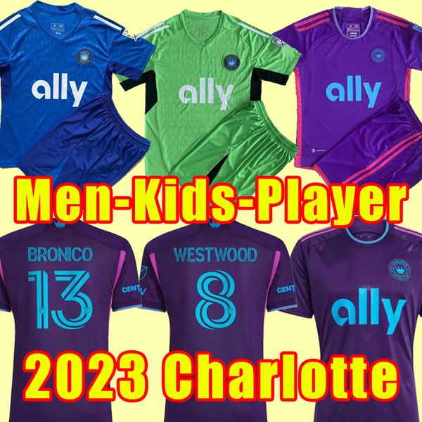 

fans player version 23 24 charlotte fc soccer jerseys fuchs ortiz 23 24 home away alcivar ruiz mello football shirt swiderski armour franco, Black;yellow