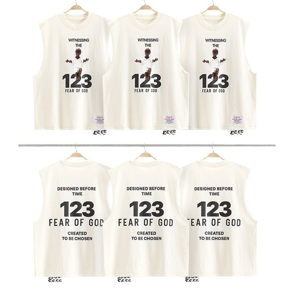 

designer men's t-shirt letter print non sleeve cartoon printed summer wear street style oversize casual t-shirts fashion brand angle pr, White;black