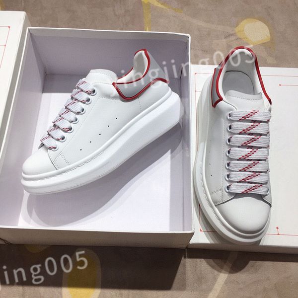 

2023 new luxury out of office white shoes designer women sneakers mixed color lace up flat casual men spring autumn walking shoes size 35-45, Black