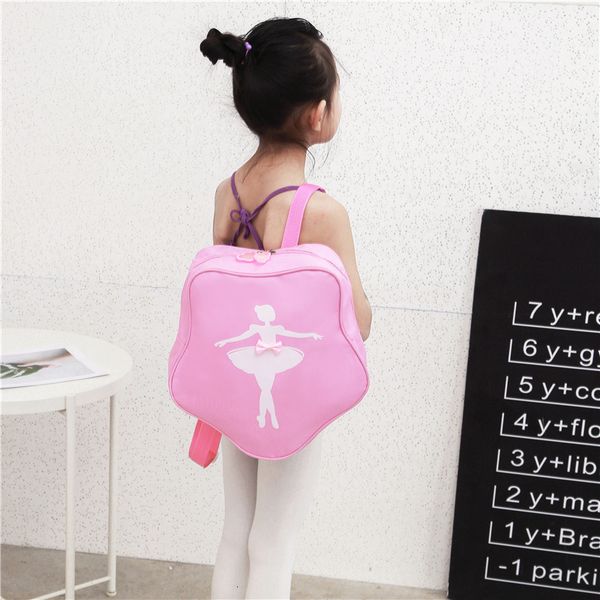 

backpacks fashion simple lovely girl princess dance childrens multifunctional storage backpack latin ballet bag 230705