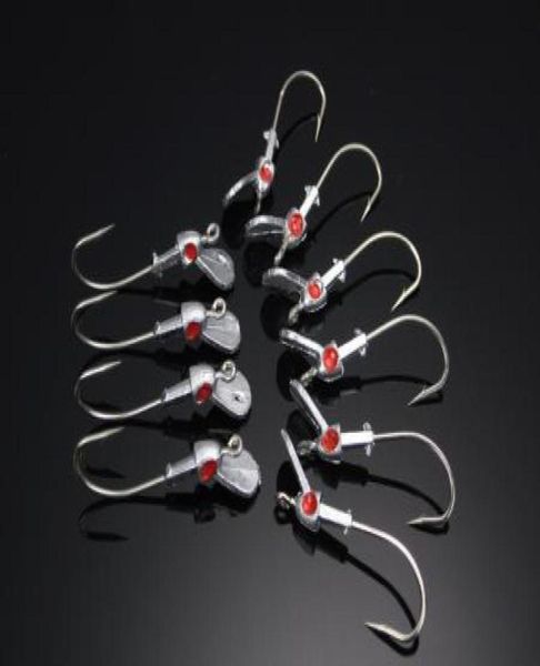 

20pcs fishing lure lead jigs hooks 3g0123456789109602179