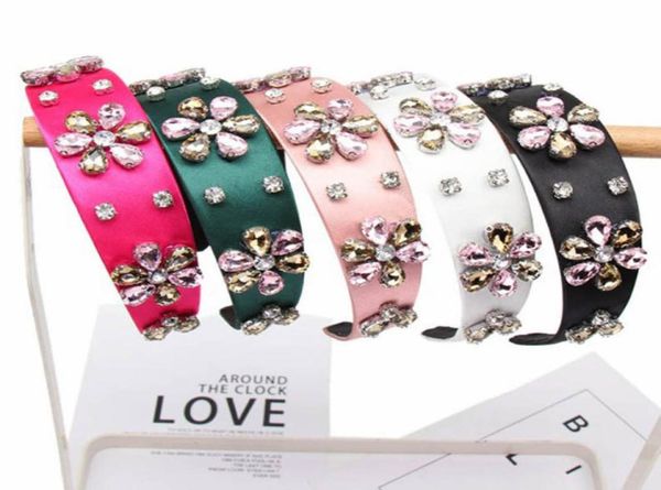 

ins fashion crystal child hair sticks diamond girls designer headband handwork boutique designer headbands hair accessories for ki4837001, Slivery;white