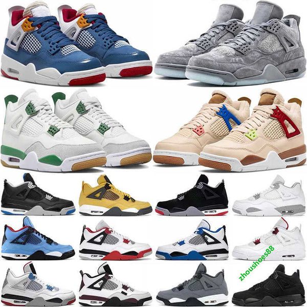 

jumpman 4 retro basketball shoes men women 4s military black cat sail red thunder white oreo blue university infrared cool grey sports sneak