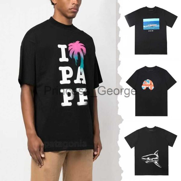 

men's t-shirts 23ss mens t shirts designers summer loose tees fashion man s casual shirt luxurys clothing street shorts sleeve clothes, White;black