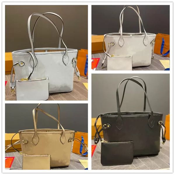 

designer bag never tote composite package women shopping evening bags luxury fashion shoulder crossbodys handbag genuine leather embossing n