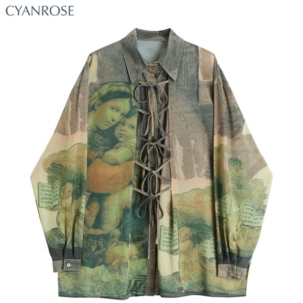 

women s blouses shirts print vintage blouse woman turn down collar autumn fashion casual smock loose long sleeve lady blusa feminina 230705, White