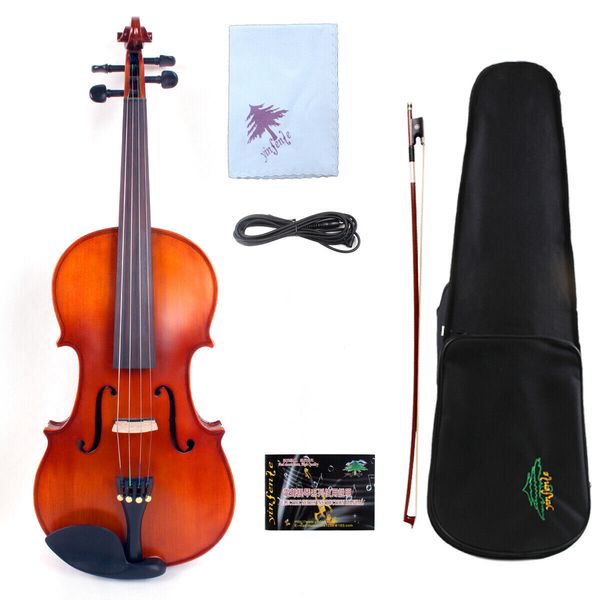 

new 15.5inch electric viola maple spruce hand made viola ebony fittings