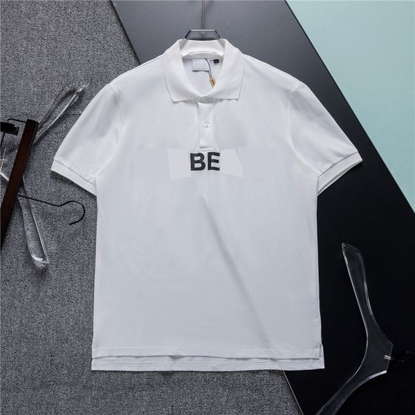 

italian luxury gg designer men's fashion polo shirt casual 100% cotton shirt m-3xl, White;black