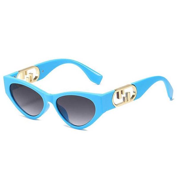 

2022 new yingshuo cat glasses trend ins net red sunglasses, White;black