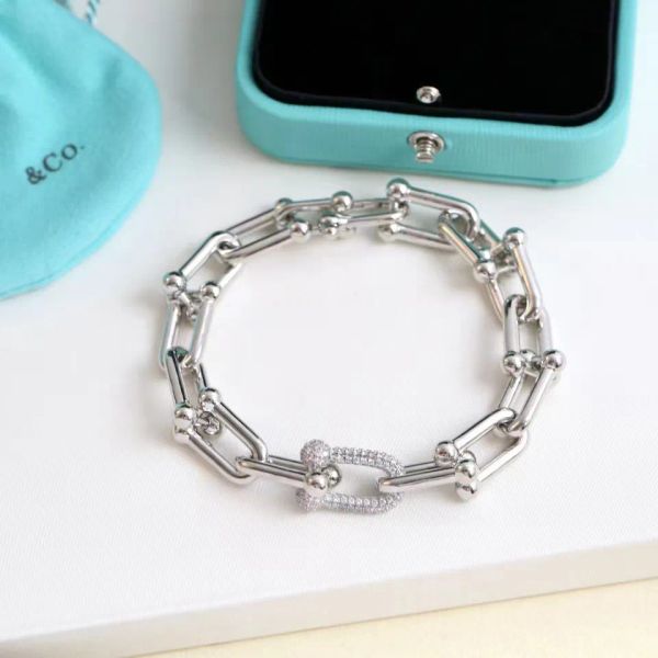 

hip hop men's and women's bracelet fashion europe and the united states lead the trend of sales, Golden;silver