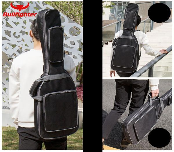 

600d waterproof electric guitar bag case protection electric bass bag case with shoulder strap bass case3771618