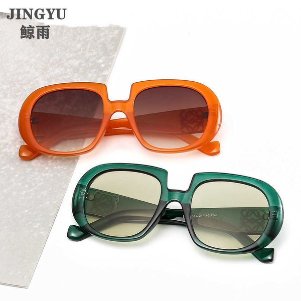 

2020 new street p network red ins sunglasses full frame fashion glasses 9089, White;black