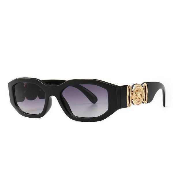 

2019 spring rock style diamond metal standard inlaid sunglasses 4361, White;black