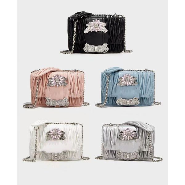 

handle miui shoulder bag miu matelasse bowling handbags purses womens designer wallets crossbody square genuine leather tote clutch wrinkle