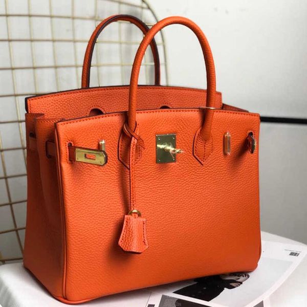 

fashion tote bag 25cm 30cm 35cm handbag women shoulder bags litchi pattern genuine leather handbags with stamped lock scarf horse charm 1588