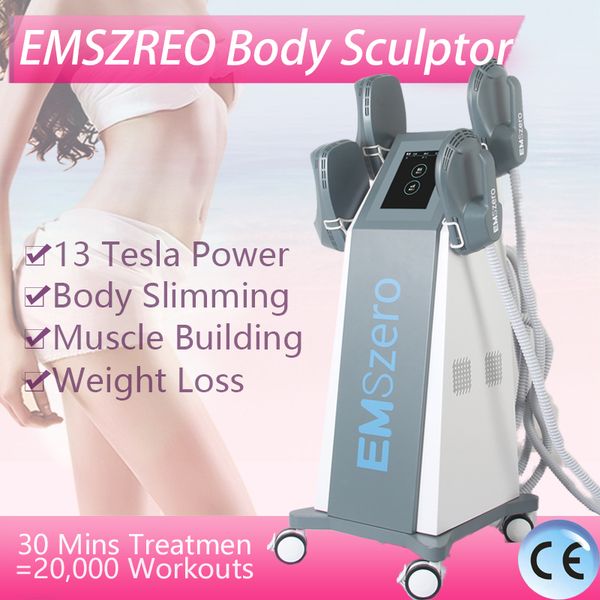 

14tesla 5000w equipment sculpting neo rf slimming ems muscle stimulator electromagnetic fat burning body shaping abs toning