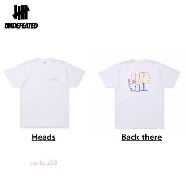 

undefeated good qaulity summer mens designers t shirts tees 100% cotton print fashion casual couples short sleeves men women t-shirt 3 s2nm, White;black