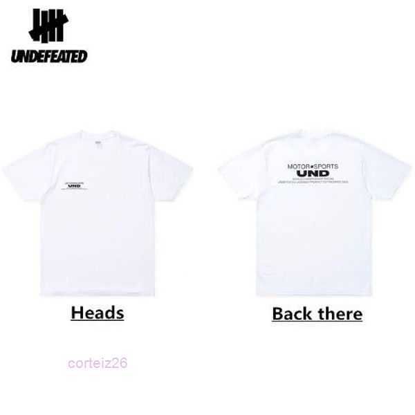 

undefeated good qaulity summer mens designers t shirts tees 100% cotton print fashion casual couples short sleeves men women t-shirt 23 amzv, White;black