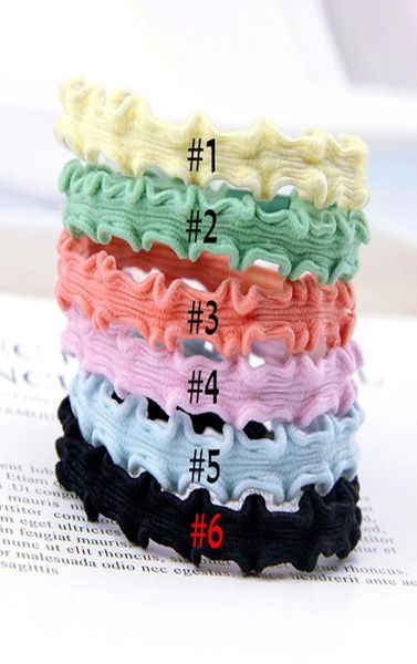 

wire hairbands rainbow ribbon for women girls ponytail holder simple cute hair scrunchy ring band 5pcslot elastic hair rope4990935, Slivery;white