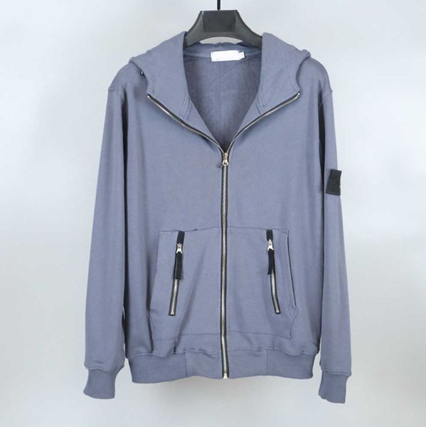 

stone toney brand hoodies stone metal cardigan zip narrow brim and oval back island hoodie motion current 663ess, Black