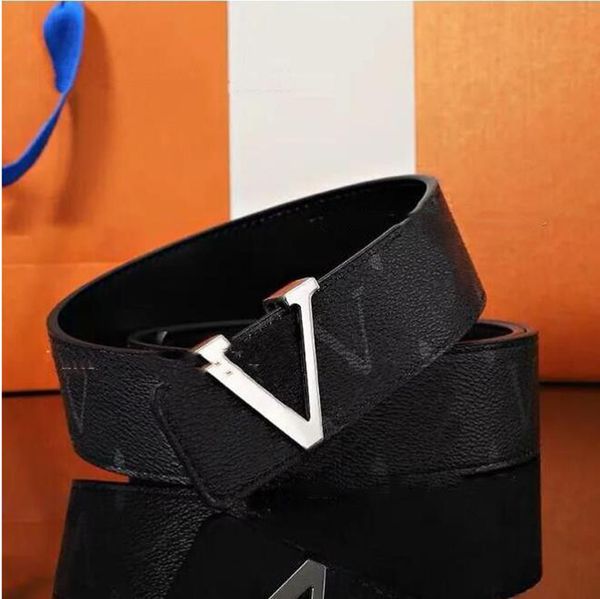 

2023 fashion buckle belts for women genuine belt width 3.8cm designer men womens belts printed belts plaid belts men's casual letter sl, Black;brown