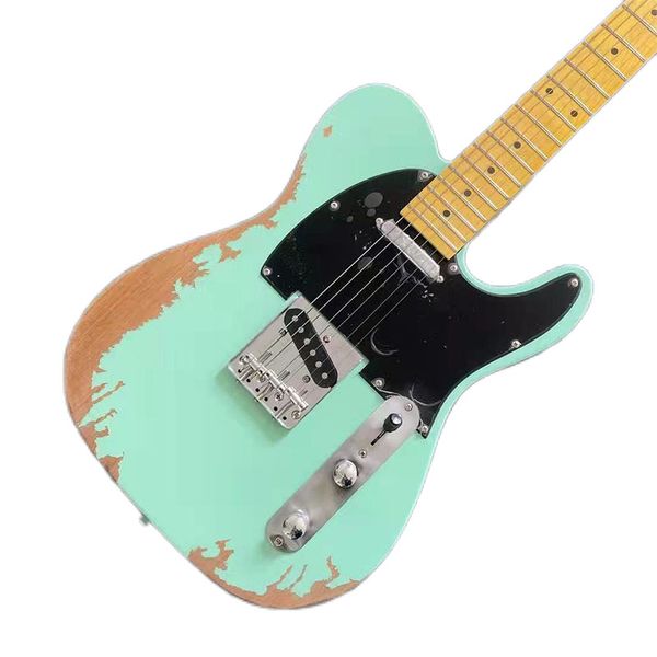 

electric guitar body maple neck,right hand matte finishcustomizable