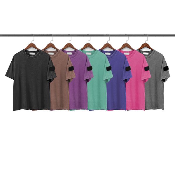 

designer men's t-shirts brand tees t shirt summer round neck short sleeves outdoor fashion leisure pure cotton letters cat print lover, White;black