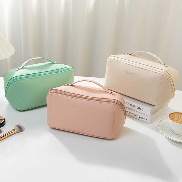 

miszapatos new pu large capacity high appearance texture storage bag makeup bag
