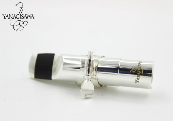 

yanagisawa metal silver plated saxophone musical instrument accessories mouthpiece for alto tenor soprano saxophone no 5 6 7 8 97934983