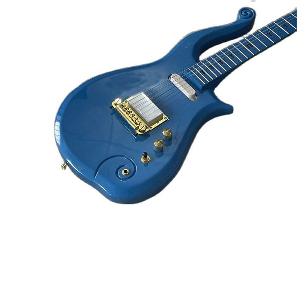 

cloud electric guitar alder body maple neck love symbol inlay wrap arround